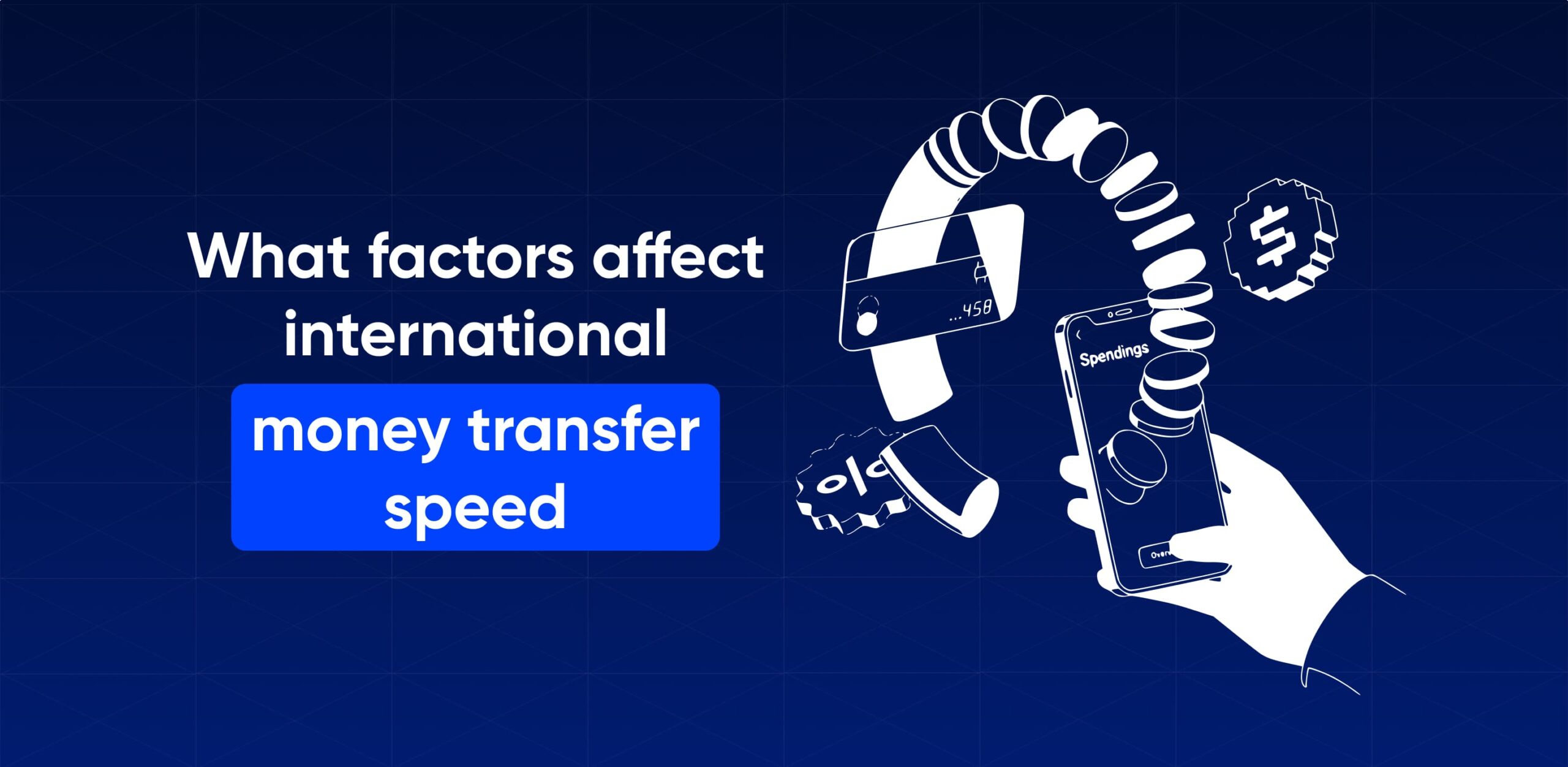 What factors affect international money transfer speed